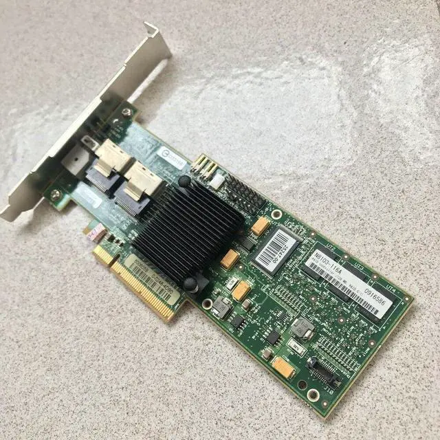 Alt view image 8 of 8 - LSI00187 LSI MegaRAID PCI-e SATA/SAS Raid Controller 8708EM2/128M RAID0/1/10