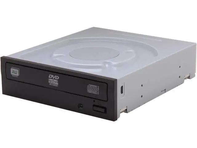 Alt view image 5 of 8 - anicorn DVD Burner - Bulk 24X DVD+R 8X DVD+RW 12X DVD+R DL 24X DVD-R 6X DVD-RW 16X DVD-ROM 48X CD-R 32X CD-RW 48X CD-ROM Black SATA Model iHAS124-04