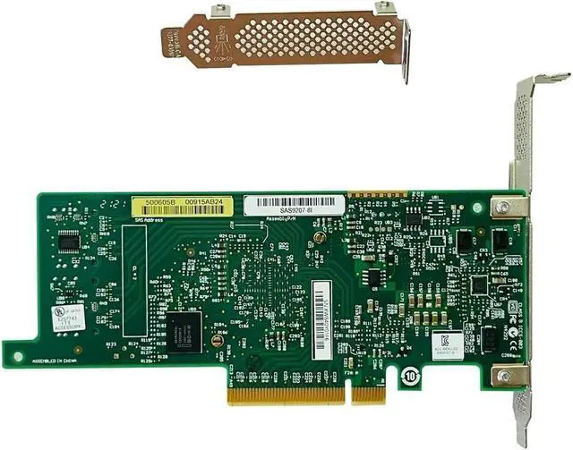 Alt view image 8 of 10 - 9207-8i SATA/SAS 6Gb/s PCI-E 3.0 HBA FW:P20 IT Mode for ZFS FreeNAS unRAID
