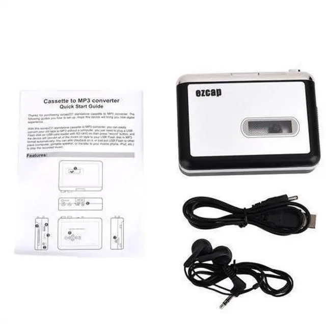 Alt view image 5 of 6 - High-fidelity USB tape signal converter - Walkman to MP3 card recorder - Tape-to-tape recording wizard