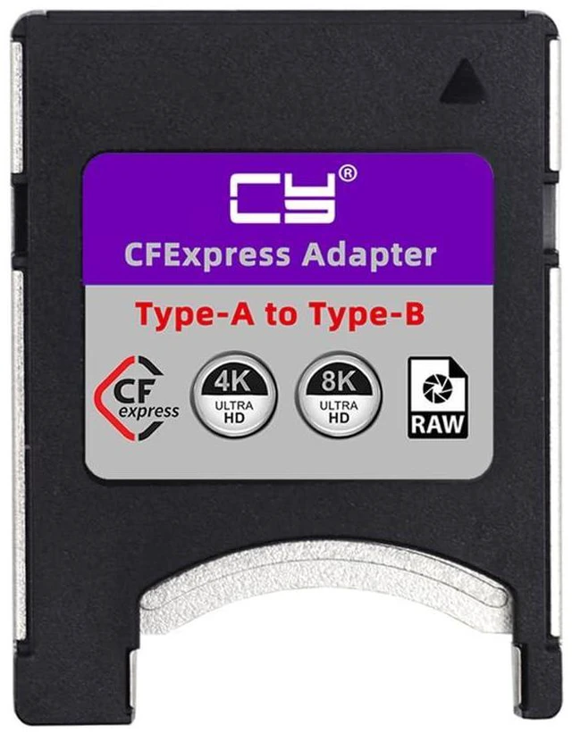 Alt view image 8 of 14 - CFexpress Type-A to Type-B Memory Card Kit Case CFE CFA to CFB Adapter Compatible with Camera 8K RAW PCIe Expansion