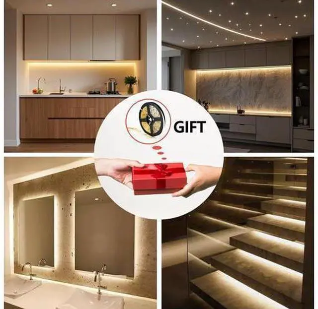 Alt view image 10 of 10 - Solar LED Strip Lights 100 White LEDs Waterproof Outdoor Tape Light for Garden Pool Stair Driveway Halloween Decor