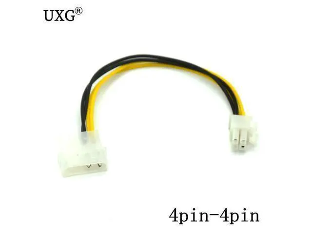 Alt view image 4 of 4 - 4Pin CPU Power supply to IDE Port Extension Cord Cable Desktop 4 pin ATX 12V P4 Power Male to Molex male Connector Cable 20cm