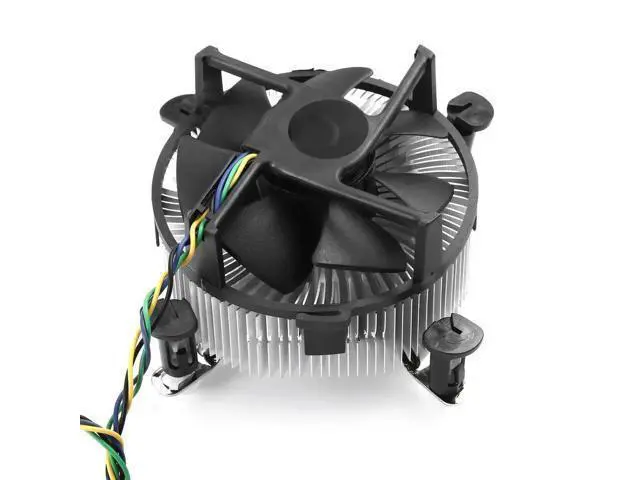 Alt view image 7 of 10 - High Quality Aluminum Material CPU Cooling Fan Cooler For Computer PC Quiet Silent Cooling Fan For 775/1155/1156
