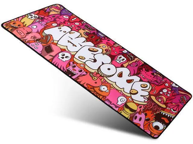 Alt view image 12 of 14 - Mouse Pad Extended Large Gaming Mouse Pad Graffiti Anime Mousepad Mouse Mat for Laptop, Computer & PC (A-31.5"x11.8")