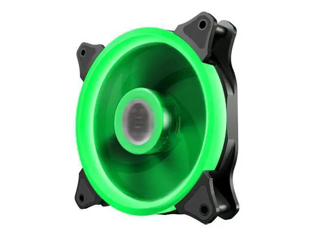 Alt view image 9 of 10 - 120mm PC Computer Ultra 15LED fan Dual Aperture Desktop PC Computer Cooling Cooler Silent Case Fan Cooling Fans