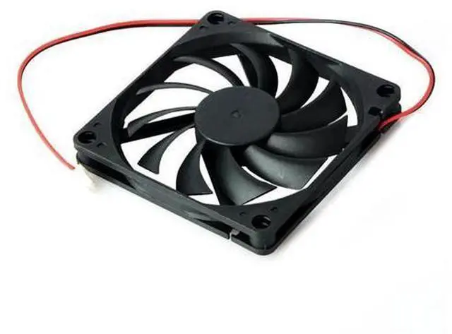 Alt view image 9 of 10 - 2 Pin Connector Cooling Fan PC Computer CPU Cooling Fan Cooler Super Quiet Silent CPU Cooling Fan P0.11 80mm for Computer Access