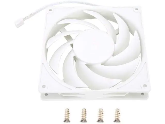 Alt view image 8 of 14 - wendeekun Replacement CPU Cooling Fan, Computer CPU Cool Cooling Fan 14cm Low Noise Desktop Computer Cooler Fan for PC CPU Water Cooling System(White)