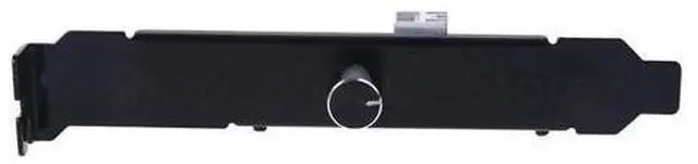 Alt view image 10 of 10 - 3 Channels Fan Hub 1 Knob Cooling Fan Speed Controller for Cpu Case Hdd Vga Pwm Fan Pci Bracket Power By 12V Fan Control