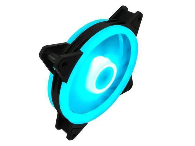 Alt view image 10 of 10 - 120mm Case fan Computer Cooling Cooler fans 3pin Colorful RGB LED Fan Radiator Heatsink for Computer Diy Fluid Bearing Rgb Fan