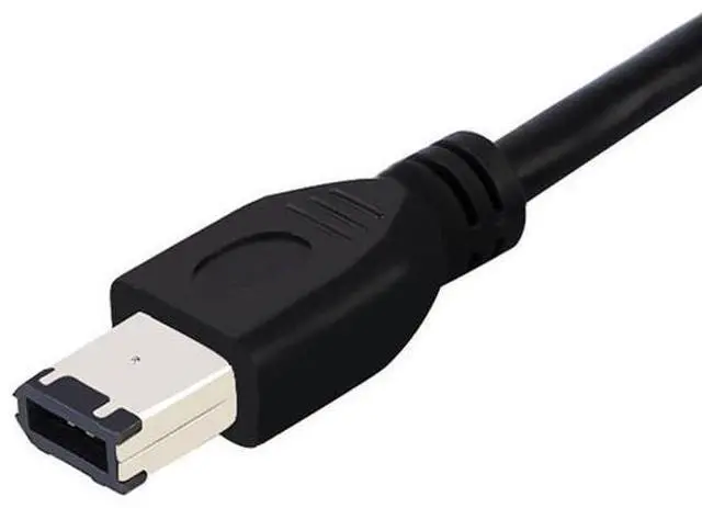 Alt view image 8 of 10 - Vszerda 5FT/1.8M FireWire 400 to FireWire 400 6-6 ilink Cable 6 Pin to 6 Pin Firewire DV iLink Male to Male IEEE 1394A Cable(Black)