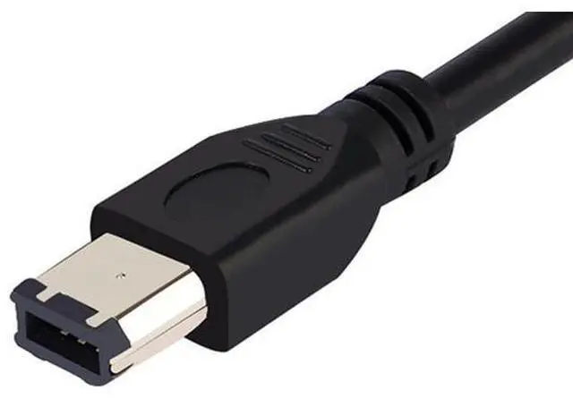 Alt view image 9 of 10 - Vszerda 5FT/1.8M FireWire 400 to FireWire 400 6-6 ilink Cable 6 Pin to 6 Pin Firewire DV iLink Male to Male IEEE 1394A Cable(Black)
