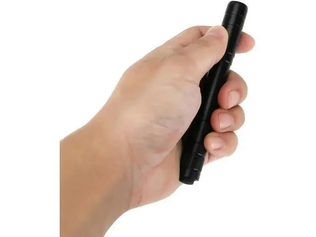 Alt view image 8 of 10 - LED Flashlight UV Light Torch Ultra Violet Battery-Powered Handheld Pen Light Tactical Pocket Torch White/UV Light 2 in 1