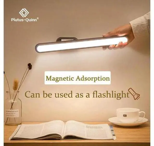 Alt view image 6 of 10 - 2020 New Dropship Hanging Magnetic Table Lamp 16PCS LED Lamp Chargeable and Eye-protect Desk Lamp Stepless Dimming Night lights