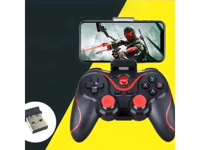 Alt view image 7 of 10 - Bluetooth Wireless Gamepad S600 Stb S3VR Game Controller Joystick For Android Ios Mobile Phones Pc Game Handle