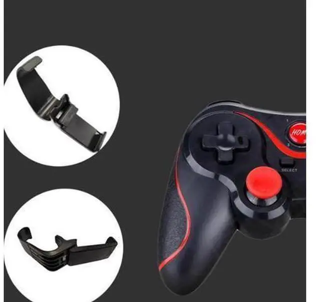 Alt view image 10 of 10 - Bluetooth Wireless Gamepad S600 Stb S3VR Game Controller Joystick For Android Ios Mobile Phones Pc Game Handle