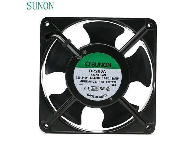 Alt view image 5 of 8 - AC 220V fan For Sunon DP200A P/N 2123XBT.GN 0.14A 12038 220V 120*120*38mm industrial case cabinet cooling fan 120mm