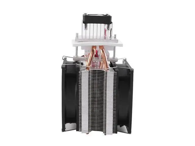 Alt view image 6 of 10 - 12V 6A Thermoelectric Peltier Semiconductor Cooler Refrigeration Cooling System Kit Cooler Fan For Air Cooling
