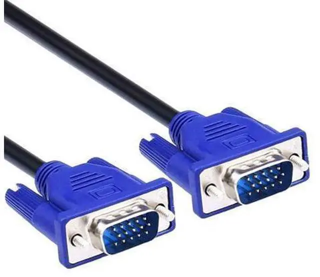 Alt view image 10 of 10 - DaFuRui 4Pack VGA to VGA Cable5Ft HD15 VGA Male to Male Cable for TV Computer VGA Monitor Cable with Blue Connector