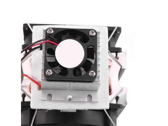 Alt view image 9 of 10 - 12V 6A Thermoelectric Peltier Semiconductor Cooler Refrigeration Cooling System Kit Cooler Fan For Air Cooling