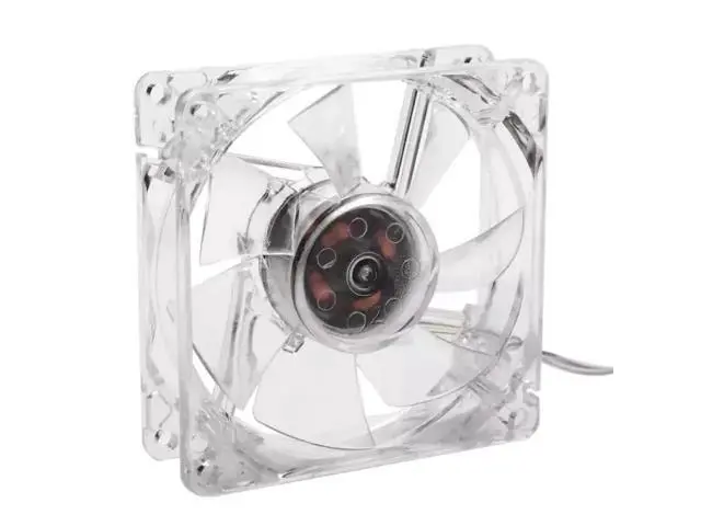 Alt view image 6 of 10 - Computer PC Fan 80mm With LED 8025 Silent Cooling Fan 5V LED Luminous Chass Computer Case Cooling Fan Mod Easy Installed