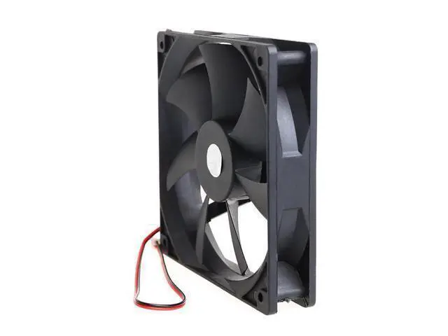 Alt view image 9 of 10 - 12V 2 Pin Computer Cooler Small Cooling Fan 120mm x 120mm x 25mm PC Box System Hydraulic Cooling Fan For Computer Heatsink