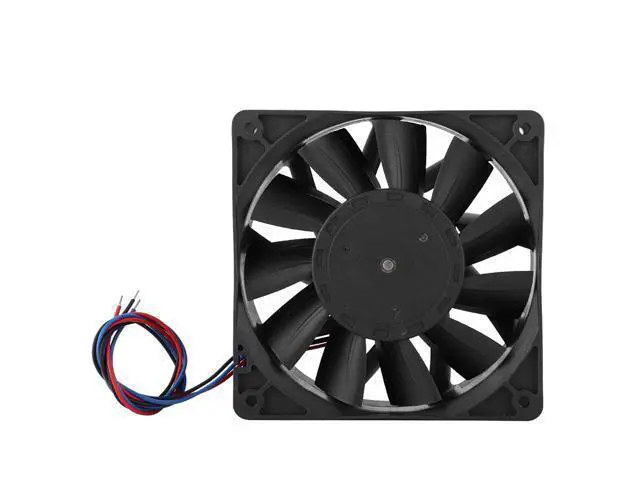 Alt view image 6 of 10 - Cooling Fan 12CM 2CM Cooling Fan Cooler Strong Industrial Chassis Cooling Fan 24V Cooling Fan for PC for Computer for Desktop