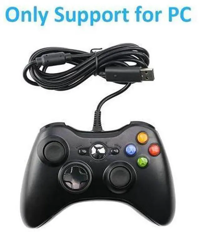 Alt view image 10 of 10 - pad For Microsoft Office Windows PC Controller Wired Pad Controle Joystick For PC Computer Win98/2000/XP/Win7/8/10