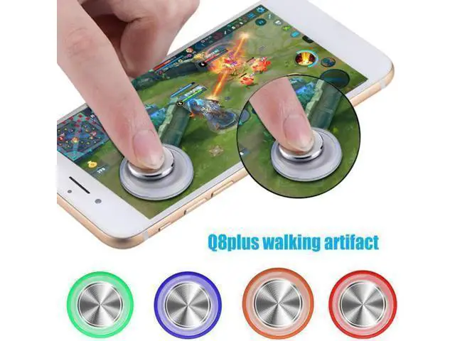 Alt view image 6 of 10 - PLUS Round Game Joystick Button Controller Mobile Phone Tablet Gamepad Game Joystick For IOS Android Phone Using Joystick