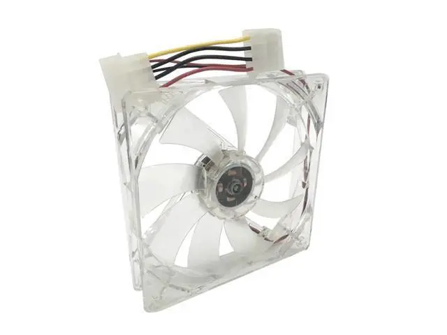 Alt view image 8 of 10 - F12025 120mm LED Fan Cooler Transparent Computer Case Fan PC Cooling Fan 12V Desktop 4-Pin Connector for PC Case