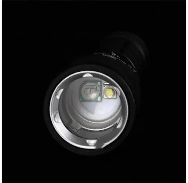 Alt view image 9 of 10 - LED Flashlight Zoom Dual UV LED Lights Rechargeable LED Torch Lanterna Scorpion Hunt Black Light 395NM Pet Urine Detector