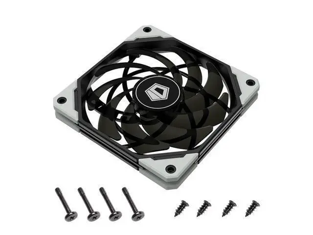 Alt view image 8 of 10 - 120mm PWM PC Case Fan 53.6CFM Desktop PC Computer Cooling Cooler Ultra Slim Silent CPU Water Cooler Fan Case Fan Cooling Fans