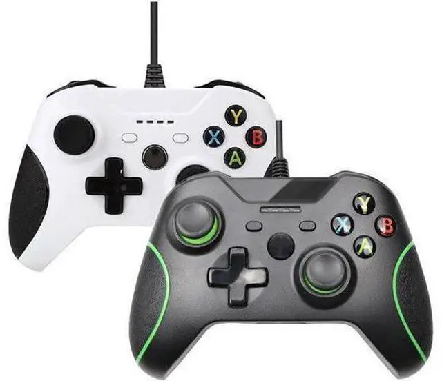 Alt view image 8 of 10 - For One Controller Gamepads USB Wired Game Controller Gamepads Flexible Operation Durable Suitable For Computer Laptop