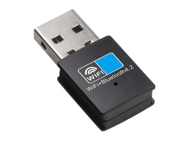 Alt view image 4 of 6 - USB Wifi Bluetooth Adapter, Bluetooth 4.2 150Mbps Wifi Dongle Network Card, Wifi Bluetooth Receiver Transmitter