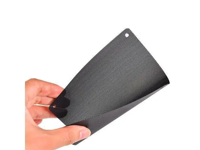 Alt view image 10 of 10 - Fan Case Cover Computer Cooling Fan Filter PVC 120mm 140mm PC Fan Case Dust Filter Strainer Cuttable Dustproof Mesh Fans