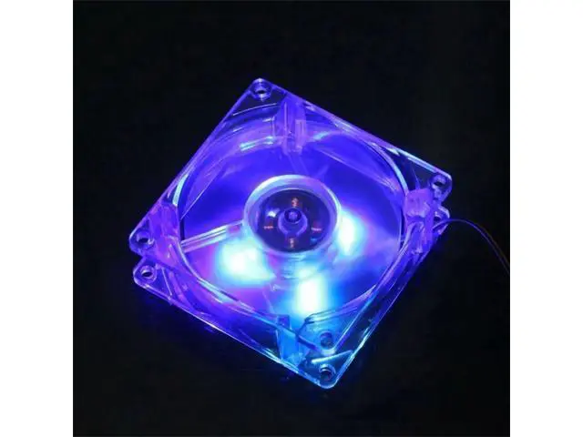 Alt view image 7 of 10 - PC Fan 80mm With LED 8025 Silent Cooling Fan 12V LED Luminous Chass Case Cooling Fan Mod Easy Installed