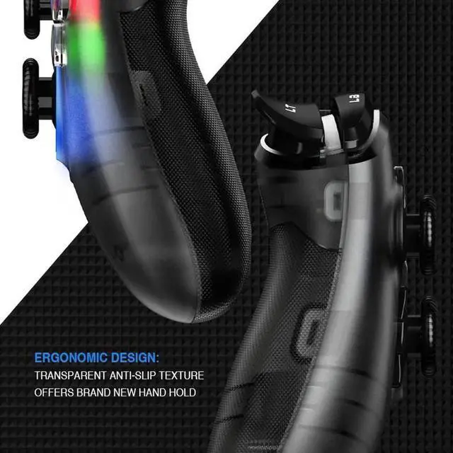 Alt view image 8 of 10 - Gamepad Controller 2.4 GHz Joystick for PC Game with USB Receiver Wired Gamepad for Windows (7/8/9/10) PC