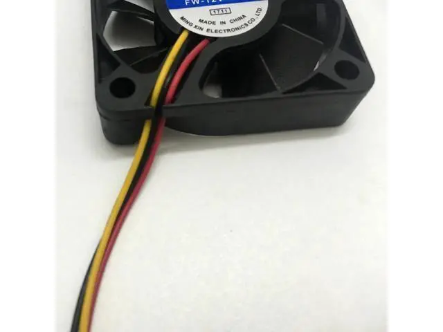 Alt view image 8 of 10 - 3 Pieces F5010 50mm Small Cooler Fan Computer Cooling Fan 12V Low Noise Desktop PC Case Fan 3 Pin Connector