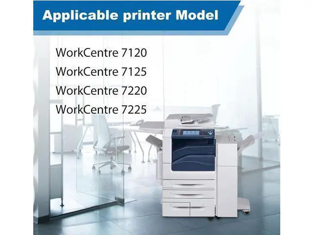 Alt view image 8 of 12 - 008R13089 Waste Toner Cartridge 1Black (33,500 Pages) - Lovn 7120 Waste Toner Cartridge Replacement for Xerox WorkCentre 7120 7125 7220 7225 Printer