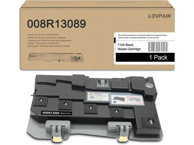 Alt view image 7 of 12 - 008R13089 Waste Toner Cartridge 1Black (33,500 Pages) - Lovn 7120 Waste Toner Cartridge Replacement for Xerox WorkCentre 7120 7125 7220 7225 Printer