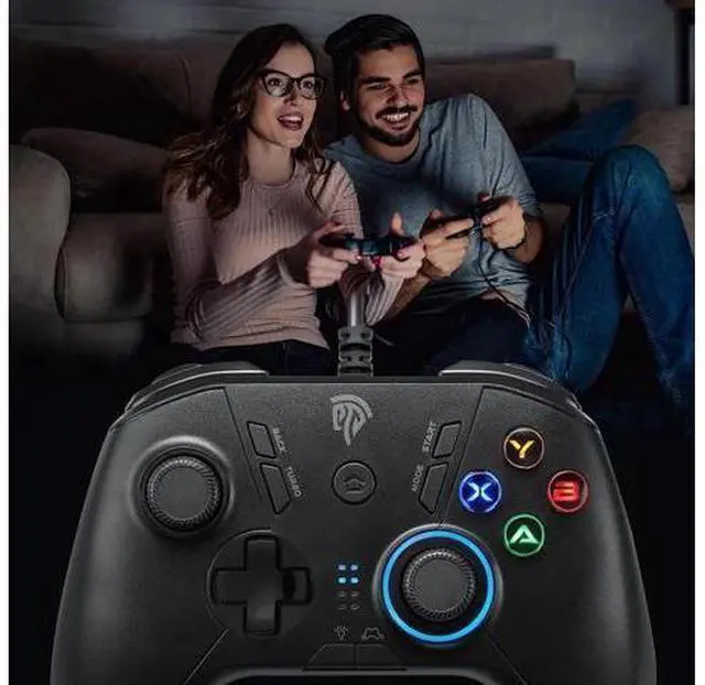 Alt view image 9 of 10 - SL-9111 Wired Joystick Gamepad For PC Android TV Box Vibration Game Controller For PC Computer Win10 Android TV Box