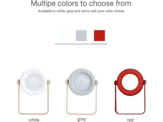 Alt view image 10 of 10 - Rechargeable Adjustment Desk lamp soft eye protection night light flip rechargeable table LED reading study table Lamp D4