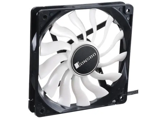Alt view image 6 of 10 - 12020 Cpu Fan Pc Case Fan Cooler 12Cm Ultra-Thin Computer Cooling Fan 12V Mute Pc Case Fan For Computer