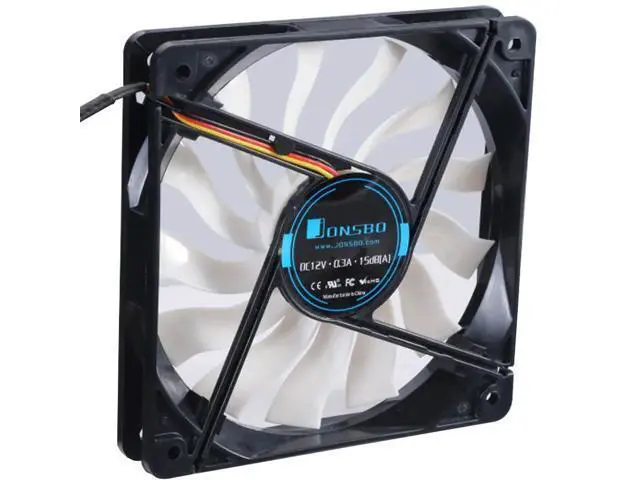 Alt view image 8 of 10 - 12020 Cpu Fan Pc Case Fan Cooler 12Cm Ultra-Thin Computer Cooling Fan 12V Mute Pc Case Fan For Computer