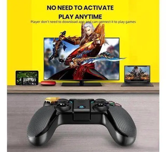 Alt view image 9 of 10 - PG-9118 Wireless Bluetooth Gamepad Pubg Mobile Game Controller Gamepad Joystick for IOS Android Smartphone Windows PC Game