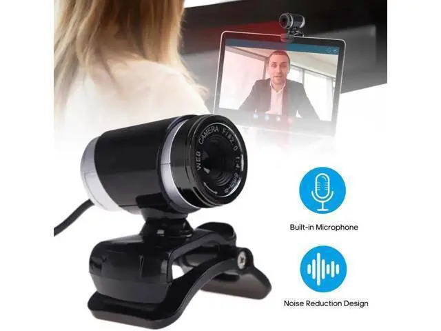 Alt view image 9 of 10 - HD Web Camera 12.0 Megapixel High-definition USB Webcam HD Camera With Microphone Web Cam Webcamera for Computer Laptop