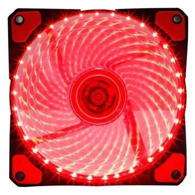 Alt view image 7 of 10 - Sale 120mm LED PC Fan Computer Cooling Fan Cooler Silent Case Controller LED Fan Lights Adjustable Colour Fan for Computer