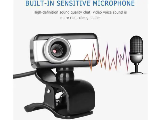 Alt view image 6 of 10 - 30FPS USB 2.0 HD Webcam Camera Web Cam With Mic For Computer PC Laptop Desktop For Youtube Live Teleworking Video Conference