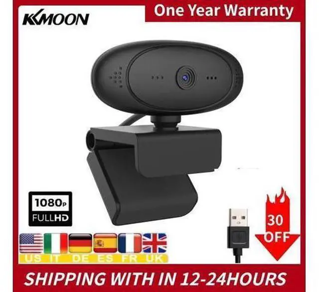 Alt view image 6 of 10 - HD 1080P Webcam USB Camera webcamera autofocus With Microphone Flexible Rotatable Web Camera for Video Conference Computer