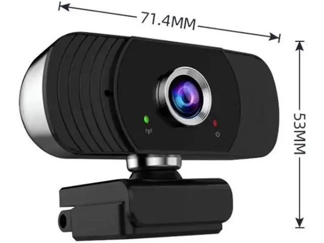 Alt view image 6 of 8 - 1080P Webcam with Microphone Web Camera 4k Cam Camera with Noise Reduction Microphone Webcam Web Camera for Computer